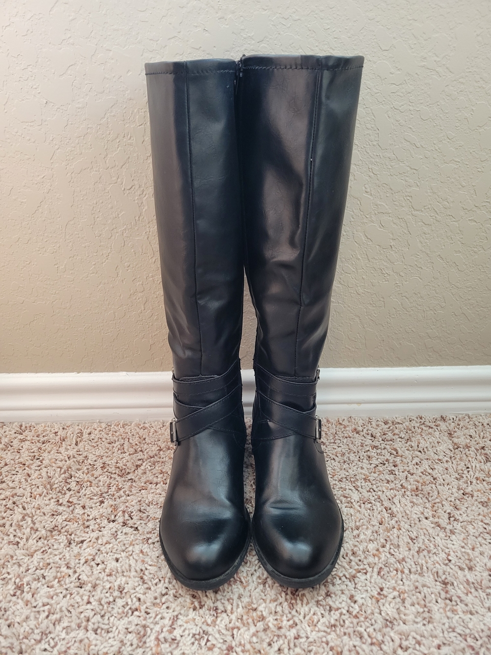 Arizona Jean Company Black Over-the-Knee Riding Boots